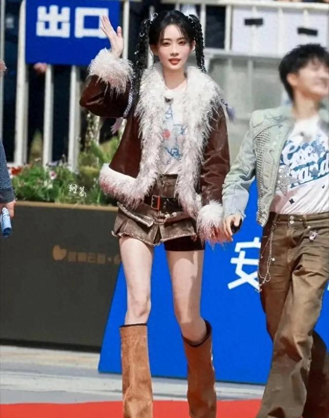 孟子义奔跑吧镜头截图