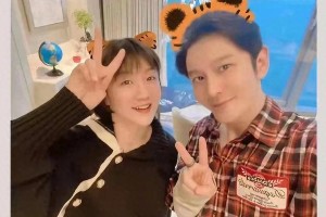 黄晓明陈梦表兄妹同框引热议，明星与奥运冠军的家族基因